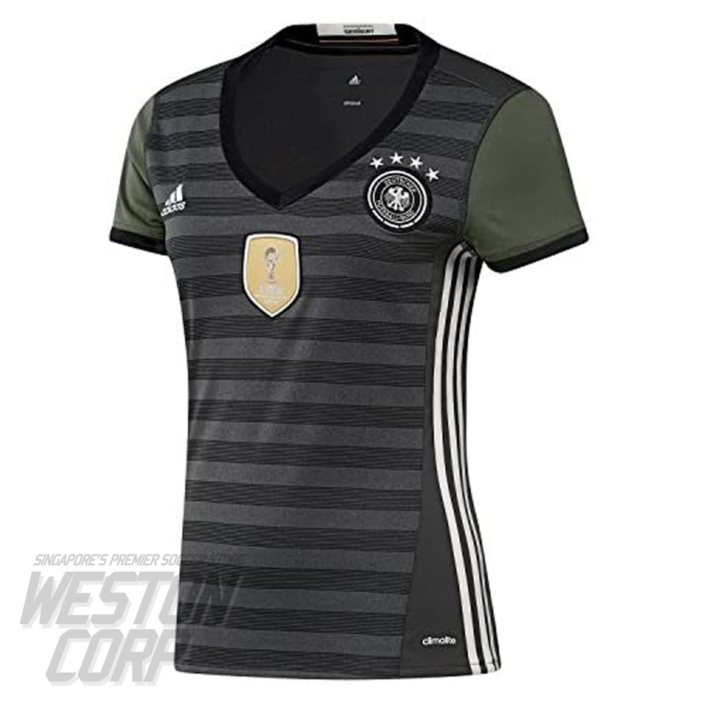 Germany Womens 2016 SS Away Shirt