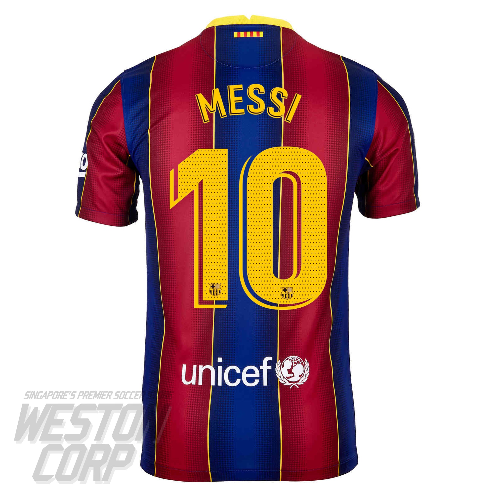 FC BARCELONA LALIGA19-20 20-21 AVERY MESSI AWAY STADIUM NAMESET