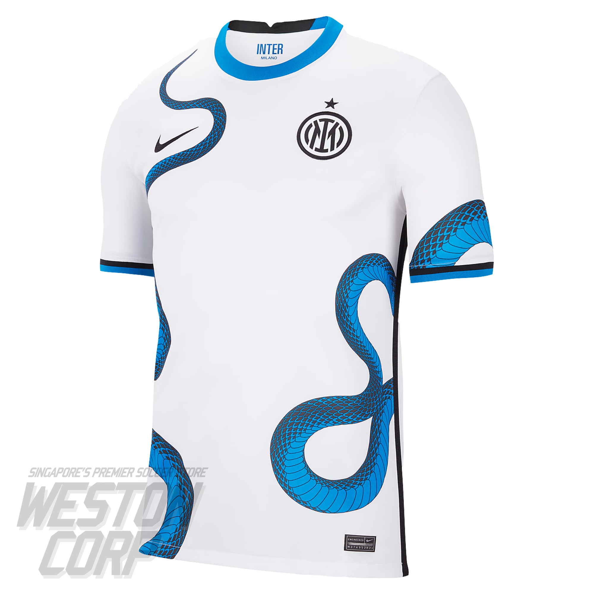 Inter Milan 21/22 Away Jersey - SideJersey