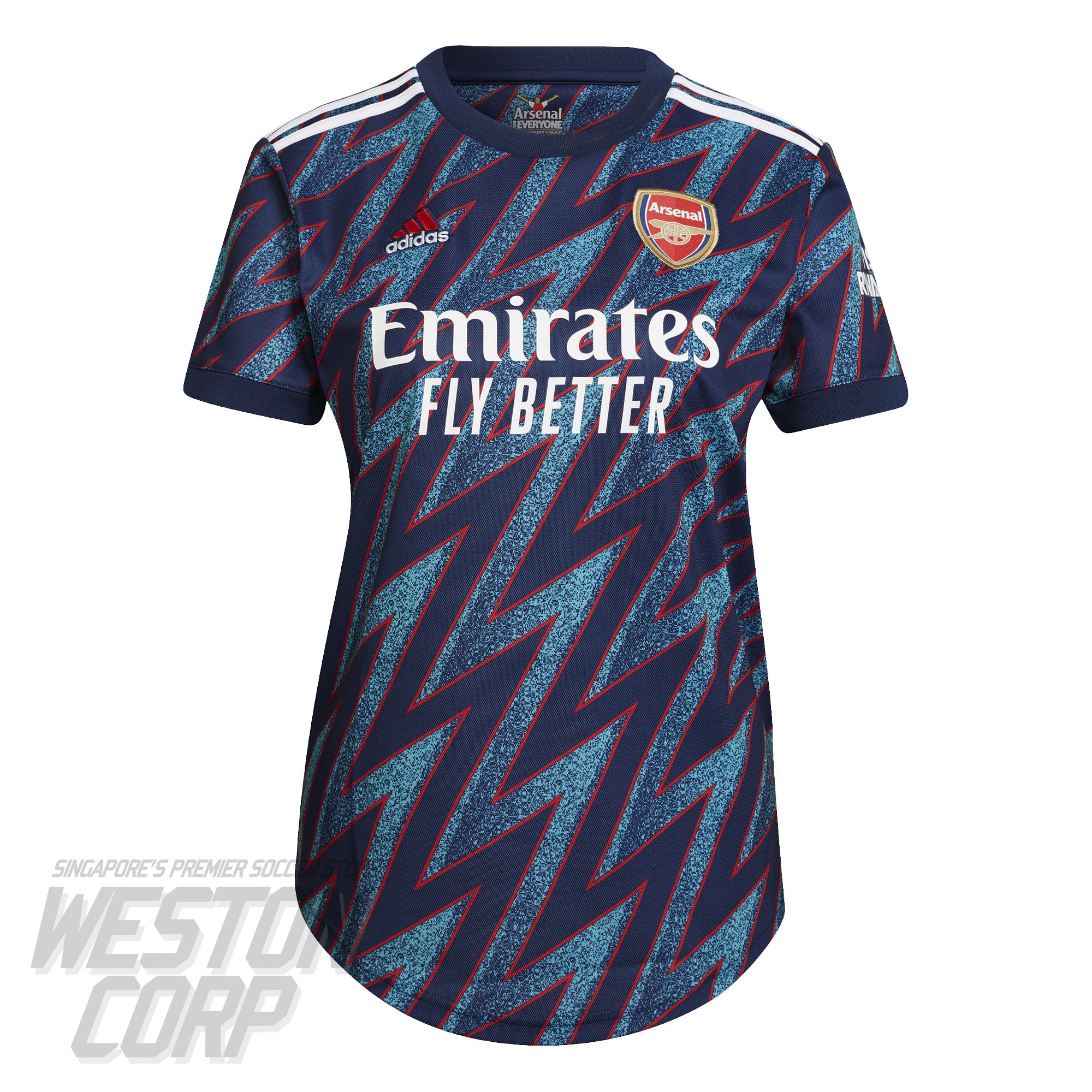 Arsenal Womens 2021-22 SS Third Shirt – Weston Corporation