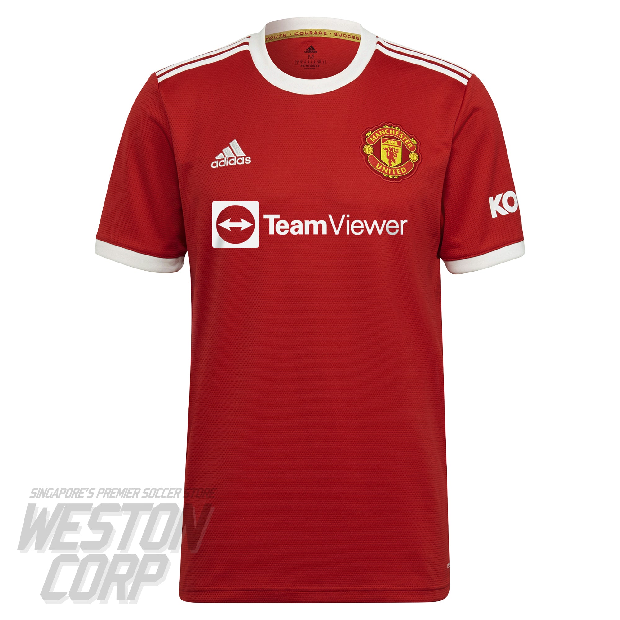 Manchester United Adult 2021-22 SS Home Shirt – Weston Corporation