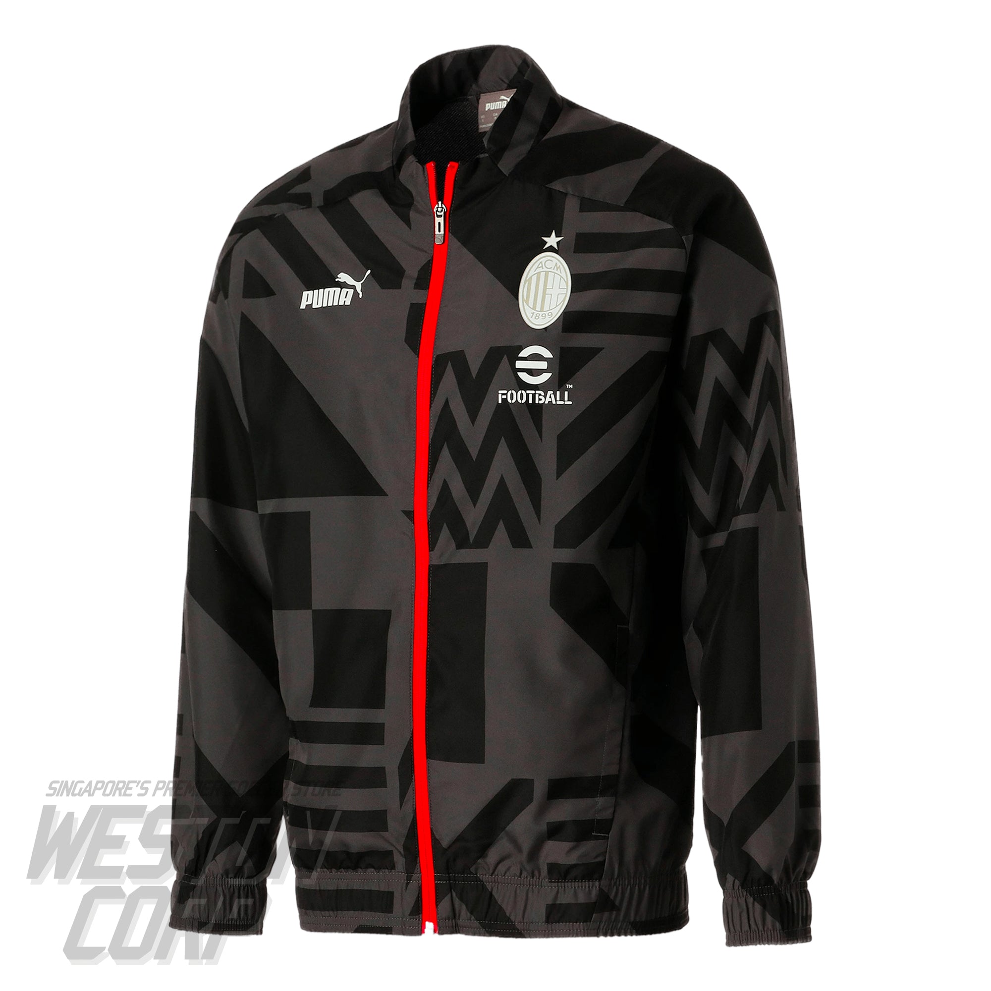 PUMA Men's Ac Milan ACM Stadium Jacket