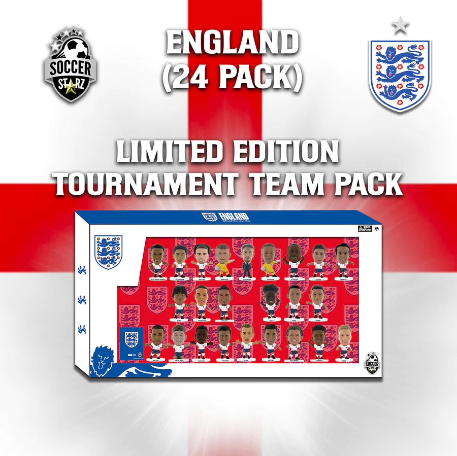  SoccerStarz - England Team Pack 24 Figure (2022