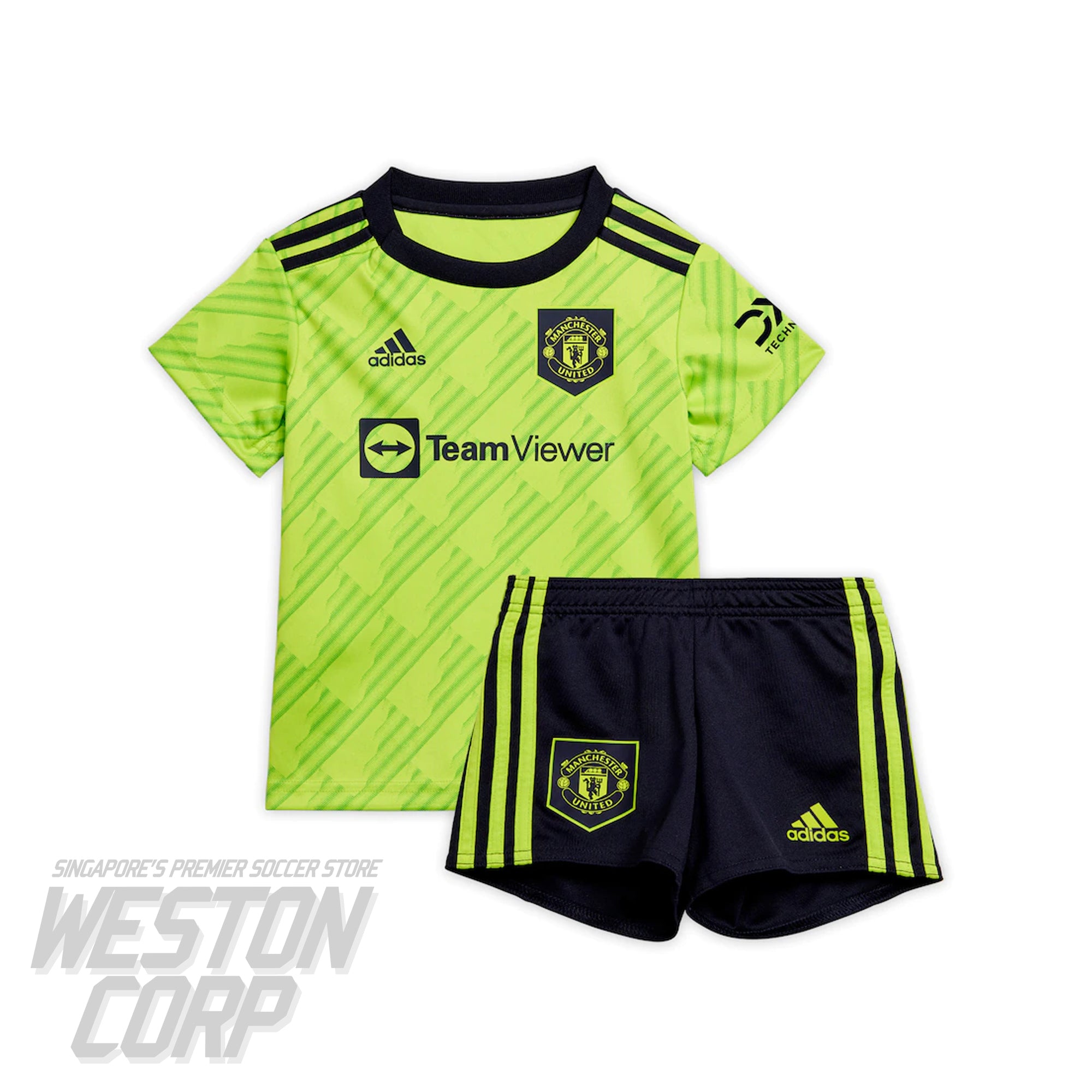 Manchester United Baby Away Kit 2021/22