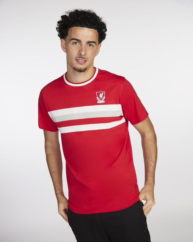 LFC Mens 1989 Home Stripe Tee