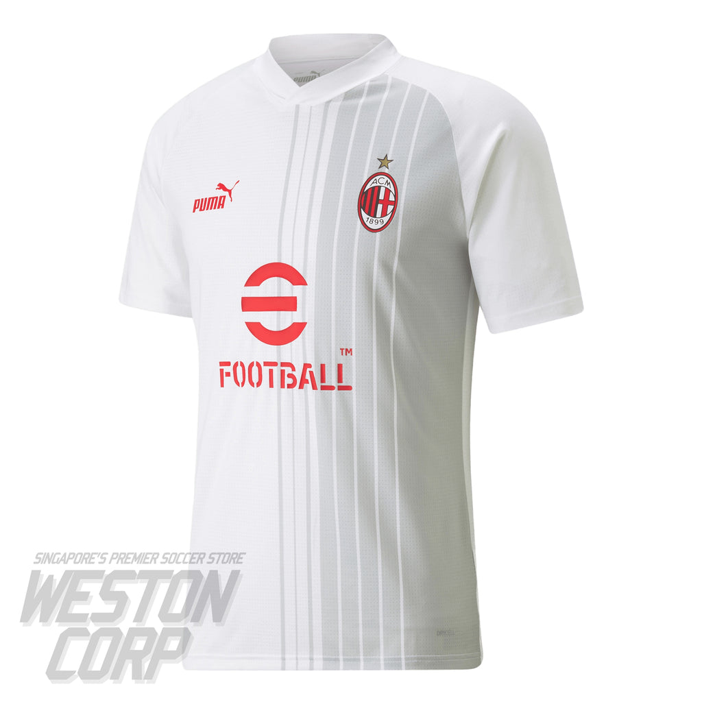 AC Milan Adult 2022-23 Pre-Match Jersey (White/Tango Red)